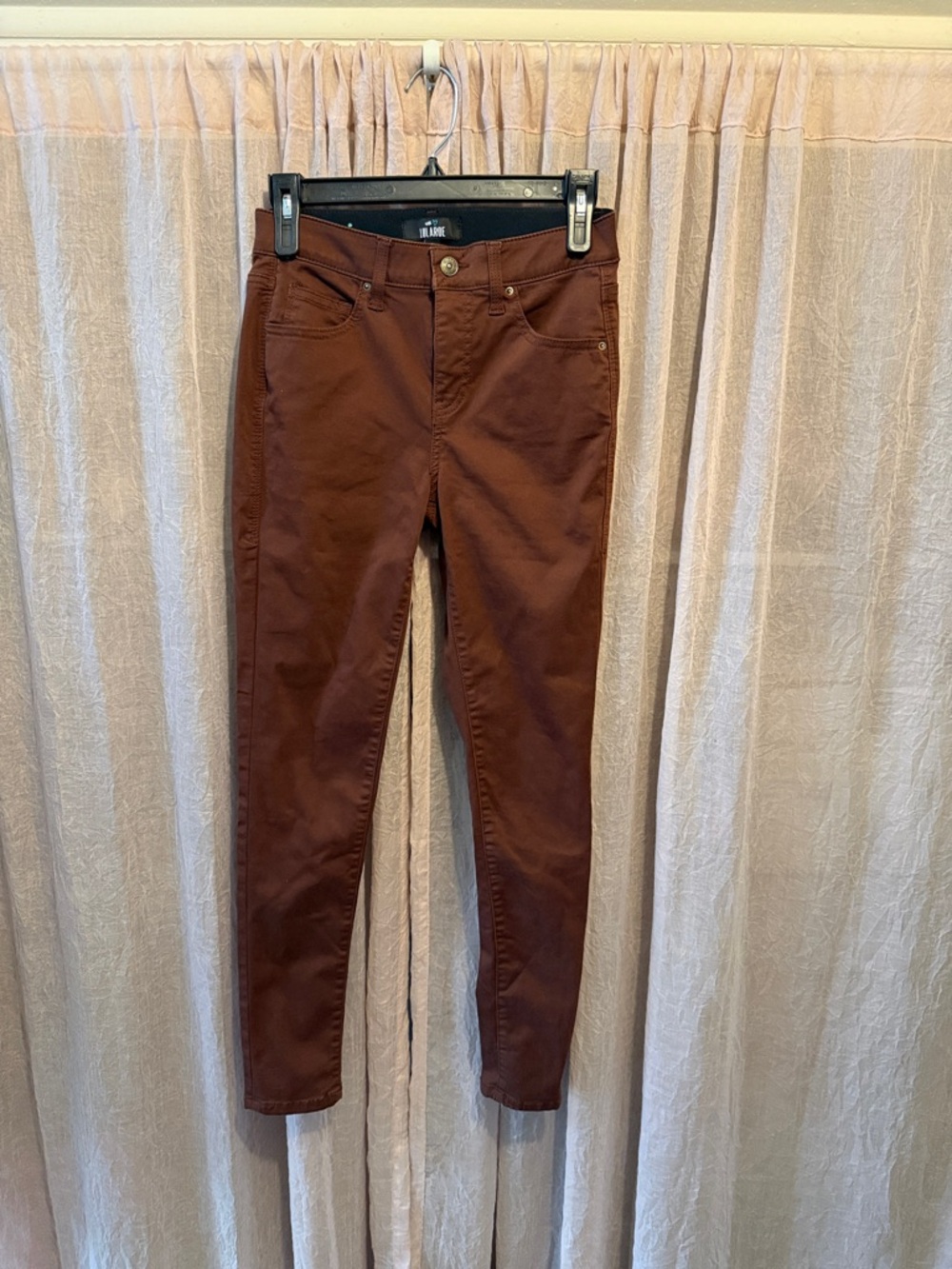 LuLaRoe Skinny Pants in Rust Brown